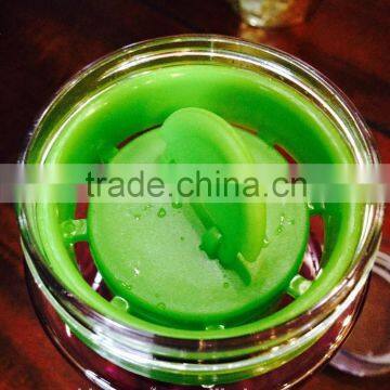 Infuser Water Bottle 28 Ounce - Made With TRITAN Copolyester Twist Cap Style Drinking Cup/water Bottle With Fruit Infuser photo-3