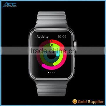 2015 Hot Selling Premium 0.33mm HD Ultra Clear 2.5D 9H Tempered Glass Screen Protector for Apple iWatch