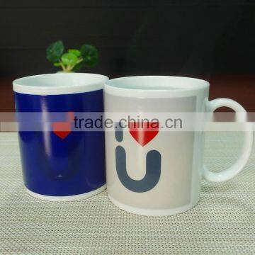 Best selling gift items change color mug OEM accepted