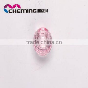 2014 Wholesale crystal faced Acrylic Bead with large hole