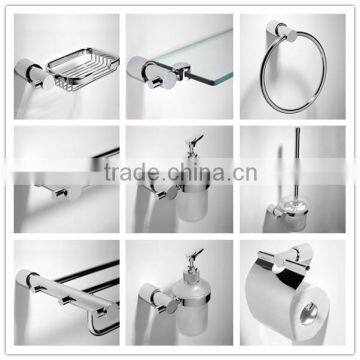 bathroom accessory stainless steel zinc OEM factory chrome finished