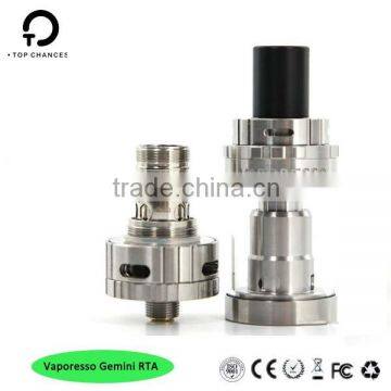 2016 hot RTA tank Vaporesso Gemini RTA 3.5ml rebuildable atomizer with competitive price