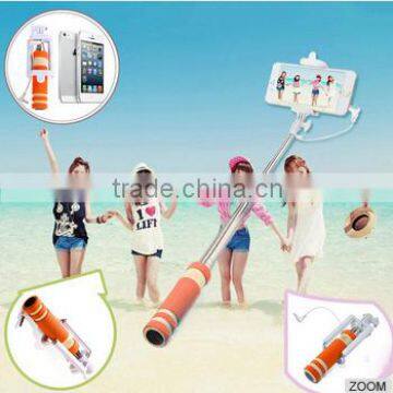 Professional Portable mini monopod selfie stick for iphone 4 5 6 mini tripod pau de self perche