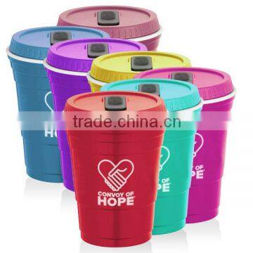 450ml/16oz hot beverages solo cup tumbler c/w lid