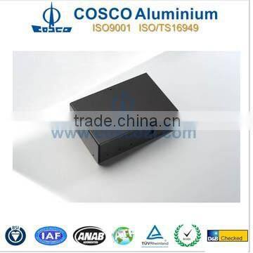 Black Anodized Extruded Aluminium Box Enclosure With CNC Processing photo-5