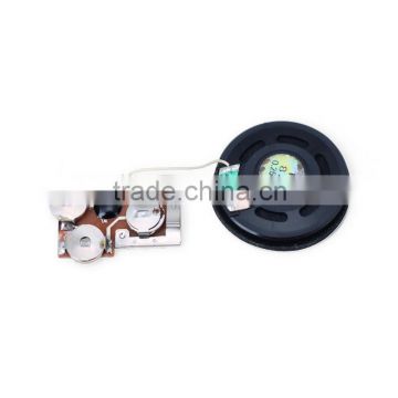 Custom recordable sound chip for greeting card with film sound module