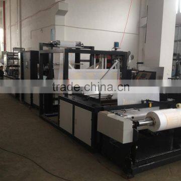 New Non Woven Drawstring Bag Non-woven Flat Bag D-cut Bag Making Machinw With Handle Fixing photo-2