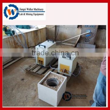 small portable gold melting machine of 15kw in used