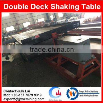 Best Price Double Shaking Table,gold Separating Machines Vibrating Table photo-3