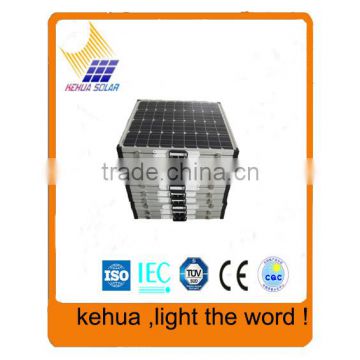 Kehua 40W Mono Poly crystalline Portable Solar Kit Foldable Solar Kit Home Lighting Kit