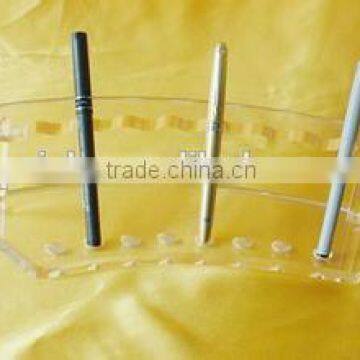 clear pen display holder acrylic pen holder acrylic display stand