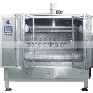 Chocolate coating machine