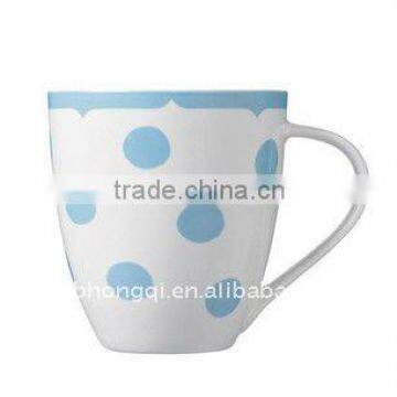 Customized Ceramic Water/Coffee Cup with Pattern