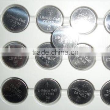 CR1632 button cell battery powered led strip