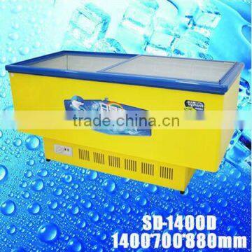 SD-2000D Glass Door Chest Freezers Commercial Solar Freezer Ultra Low Temperature Freezer photo-4