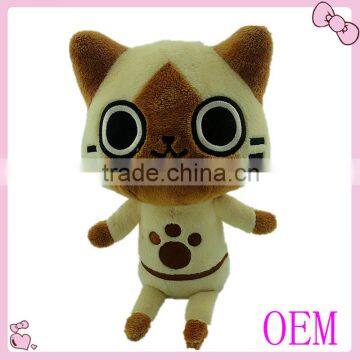 Customized New Design cute cat plush toy for gifts made in China