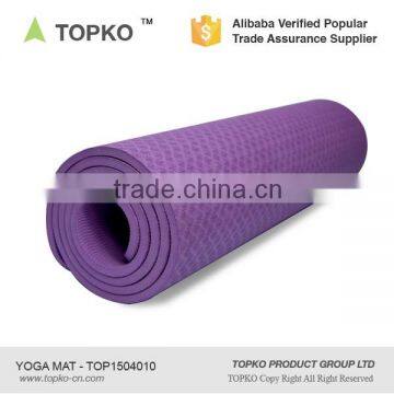 Wholesale Waterproof Double Layer Private Label Printed TPE Yoga Mat