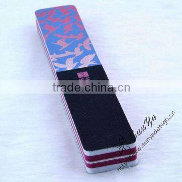 Rectangle sponge soft nail file