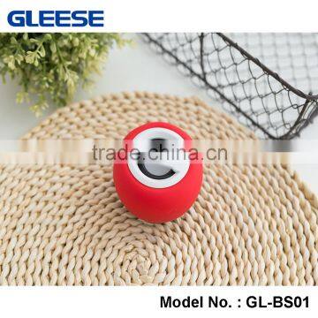 2016 Gleese mini round wireless bluetooth speaker made in china