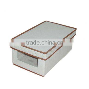 Beige Shoe Box