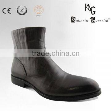 Popular Calf Leather Mens Leather Boots