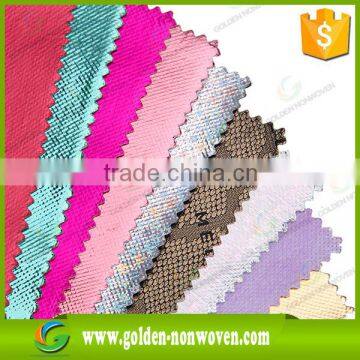 50gsm Lamination PP Nonwoven Fabric/PP non-woven fabric with pe film/Fabrics PE Laminated Non woven fabric For Bag