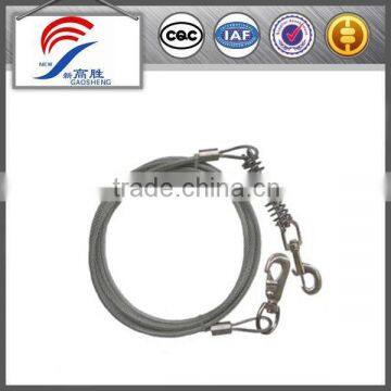 Stock ungalvanized and galvanized steel wire towing cable