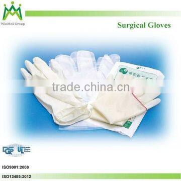 Disposable Aloe Latex Surgical Gloves/blue Latex Gloves Women&man Types photo-5
