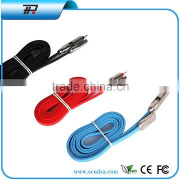 New!!! Micro USB Cable USB Data Cable USB Charger Cable for Both of Iphone and Android Two-in-one(CB03)