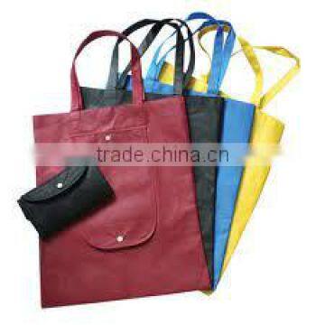 Promotional non woven folding bag(BSCI and social audit factory)