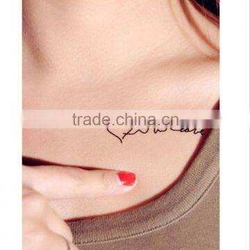 Newest design body temporary tattoo stickers