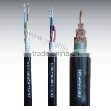 450/750V XLPE Insulated PVC Sheath Copper Braid Screened Flexible Control Power Cable