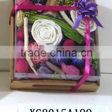 Pure Natural Aroma Potpourri And Dried Flower/Wooden Flower For Home Decoration