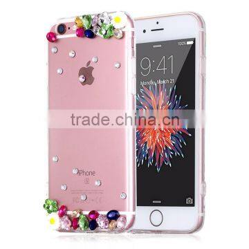 For iphone5C/5/5s/se/6/6 plus/6s/6s plus,colorful diamond tpu case