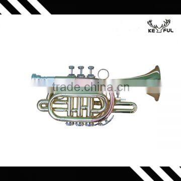 keful bb key children trumpet Chinese brass wind