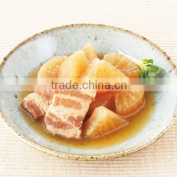 Japanese Side Dishes Pork Back Ribs Stew Radish 200g (1 Years Long Term Storage Survival Foods / Emergency Foods)