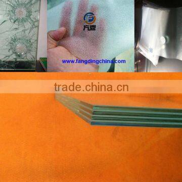 Top grade glass bullet proof film / bullet resistant film