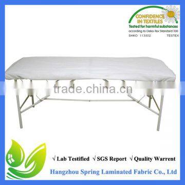 2016 plain dyed polyester knitted jacquard fabric laminated with TPU for mattress protector