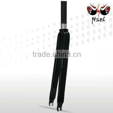 Hot selling of 700C road carbon bike parts/ rigid bike forks