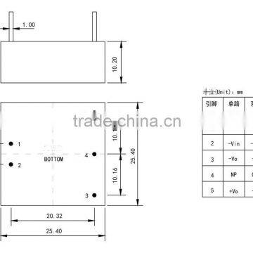 PD-A Series 3-5W Pin Type Switching Mode Power Supply photo-3