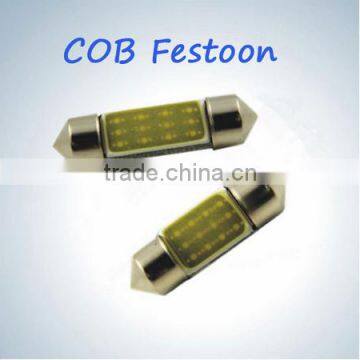 Taiwan Epistar chips festoon led cob lamp c5w canbus