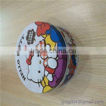 China Factory Directly Metal Tin Box Round Gift Box for Candy/sweet/bubble Gum/mint Wholesale photo-3