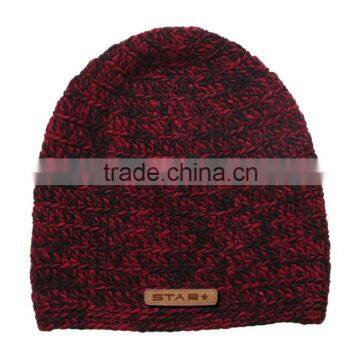 2015 CUSTOM HAND MADE BEANIE HAT WITH PATCH LOGO