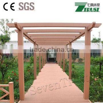 Cheap WPC pergola from China