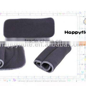 happy flute cloth Diaper insert bamboo charcoal insert manufacture