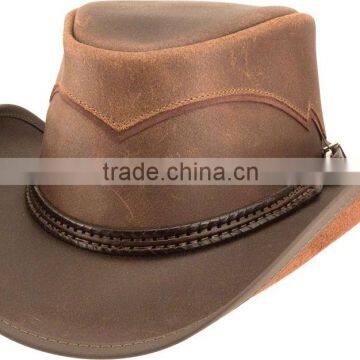 American-hat-makers-double-g-hats-arroyo-chocolate-whipstitch-band-Women Hat ARROYO photo-2