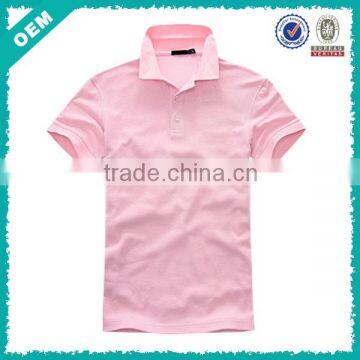 Hot Sale! 2014 New Style Hot Basic Shiny Cheap Casual Adult Polo T-shirts (lyt-04000144)