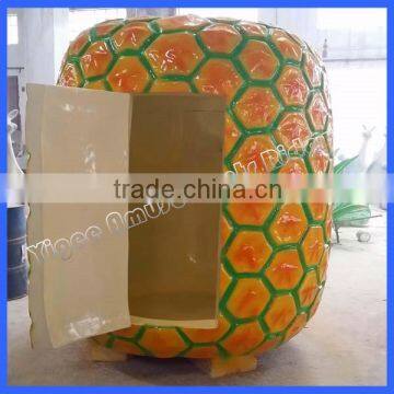 Amusemernt Park Ride Equipments Pineapple Ticket Cabin for Sale