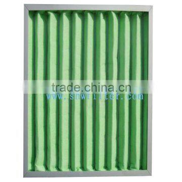 Galvanized Frame Pleated Filter