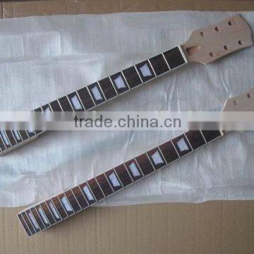 electric guitar neck with one pc mahogany wood